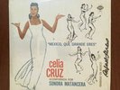 Celia Cruz Con La Sonora Matancera ‎Mexico Que Grande Eres LP Latin Son Seeco