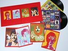 ORIGINAL PRESSING THE BEATLES RICHARD AVEDON LITHOS + VINYL 2 LP + POSTER SET