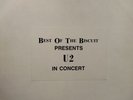 u2 rare vinyl 1984 King Biscuit Radio Broadcast Vinyl Double Album October Bono