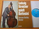Ludwig Streicher Bottesini Works for Double Bass Telefunken Ed1 Stereo '78 NM