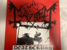 Deathcrush [LP] by Mayhem signed by maniac