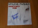 MYLENE FARMER / signé /  2 LP  / MONKEY ME jamais utilisé