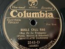 CHOCOLATE DANDIES Bugle Call Rag / Dee Blues Columbia 2543-D US-1931 78rpm E-