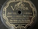FATS WALLER & HENRY ALLEN Looking For Another Sweetie Victor V-38110 US-1930 V+