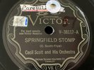 CECIL SCOTT Springfield Stomp / Bright Boy Blues Victor V-38110 US-1929 V+