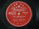 Georges Brassens Le Gorille & La Chasse aux Papillons 78 Tours Polydor 560.460