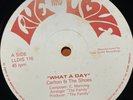 CARLTON & THE SHOES What A Day LIVE AND LOVE LLDIS116 1981 Original 45RPM 12” EX