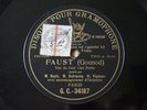 Beyle-Dufranne & Vigneau Gounod Faust 78 RPM G&T G.C.-34187/88