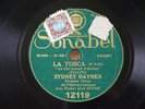Sydney Rayner Tenor & Jean Doyen Piano Puccini La Tosca 78 RPM Sonabel 12119