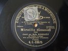 Lucette Korsoff Soprano Gounod Mireille 78 RPM Single Side G&T G.C.-33575