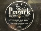 THE DIXIE HUMMINGBIRDS - PEACOCK 1727 - IRA TUCKER LEADS - PRAYER WHEEL