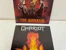 CHARIOT x 2 LP Vinyl Albums - The Warrior 1984 / Burning Ambition 1986 Metal #V3