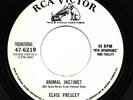 Elvis Presley 45 ANIMAL INSTINCT RCA PROMO Philippines UNDOCUMENTED Original NM
