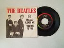 The Beatles 45 RPM Vinyl Record Please,Please Me Picture Sleeve Vee-Jay Records