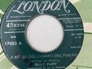 RARE - BILLY FURY - CHILE PRESSING - HALFWAY TO PARADISE - LONDON RECORDS.
