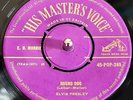 Elvis Presley - Hound Dog / Don't Be Cruel - HMV 1956 Gold Lettering