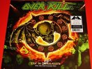 Overkill: Feel The Fire - Live In Overhausen 2 LP Green w/ Splatter Vinyl NEW