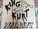 KING KURT - ZULU BEAT - UK THIN SLICED - RARE GREEN MARBLED PSYCHOBILLY VINYL