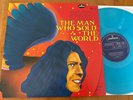 David Bowie Man Who Sold The World LP Rounded Sleeve Blue Vinyl EX+