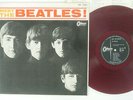 BEATLES MEET THE BEATLES ODEON OR-7041 JAPAN RED VINYL FLIPBACK COVER VINYL LP