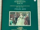 FELIX AYO violin - Sonatas & Partitas BACH 1stPress PHILIPS STEREO 2LP Box MINT