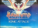 Hawkwind: Sonic Attack – 40th Anniversary Blue Vinyl LP + 7″ Single - LTD