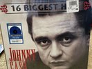 Johnny Cash 16 Biggest Hits Exclusive Limited Edition Blue Colored Vinyl LP