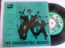 LES CHAUSSETTES NOIRES - EH  PONY + 3  Barclay Espagne 1961 EDDY MITCHELL