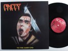 CANCER To The Gory End VINYL SOLUTION LP VG+/VG++ uk