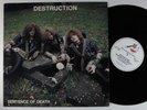DESTRUCTION Sentence Of Death METAL BLADE EP VG++ with insert