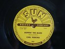 CARL PERKINS ROCK-A-BILLY 78 BOPPIN' THE BLUES / ALL MAMA'S CHILDREN  SUN 243 E+