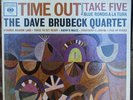 Nice The Dave Brubeck Quartet Time Out - 1962 Two Eye Label - Strong VG+
