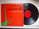 Miles Davis At Carnegie Hall- Orig Columbia CL 1812 Mono 6 eye VG+