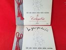 2 x LP Set : Columbia 33CX 1252/53 : LE GROUPE DES SIX - Jean Cocteau : 1954