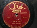 1927 Ford And Grace Down In The Old Home Town / Kiss Me Cindy - 78 RPM Record