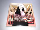 Britney Spears Blackout Vinyl Exclusive Clear W/ Black Yellow Red Splatter