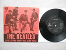 THE BEATLES  SWEDISH SP SHE LOVES YOU R 5055 PINK  SLEEVE MADE  SWEDEN