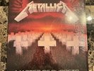 METALLICA - MASTER OF PUPPETS - *RARE* 1986 1st Pressing In Shrink