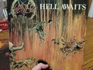 Slayer Hell Awaits vinyl LP Metal Blade Records Combat MX8020