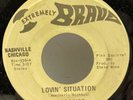 Crossfire - Lovin Situation / You 45 RPM - Extremely Brave - VG+ Vinyl - Rare F2