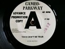 Northern Soul - Eddie Holman - This Cant Be True Cameo Parkway British demo