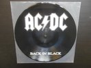 AC/DC - Back In Black Promo Limited Picture Disc Vinyl Australia 1995
