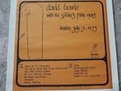 David Bowie With Spiders From Mars London July 3,1973 LP Vinyl EX Nice WRMB 306