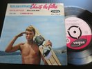 Ep Johnny Hallyday chante les filles /centreur et languette/trés bon état
