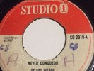 DELROY WILSON Never Conquer / Run For Your Life Studio One Rocksteady Thriller