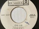 rare CHARLES WRIGHT One Lie (Leads To Another) 45 FUNK SOUL Barbados 7