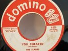 Slades YOU CHEATED / THE WADDLE (DOO WOP 45) #500 PLAYS VG++ NO NOISE