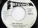 FREDDIE McGREGOR 45 Boby Bobylon/Pt. 2 VG++ on Studio One reggae jamaica c5003