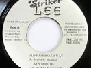 KEN BOOTHE 45 Old Fashioned Way/Redemption Song VG+ Striker Lee reggae JA  c4992