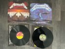 Metallica Lps Master MFN 60 UK  +Ride The Lightning Vinyl